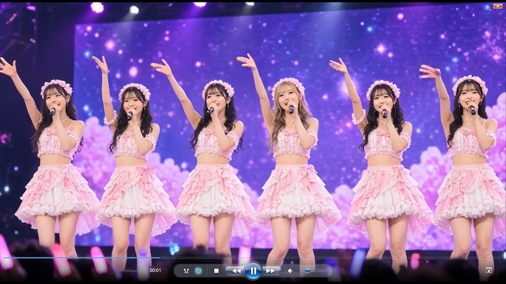 アイドル脱衣ライブ集1 2枚目