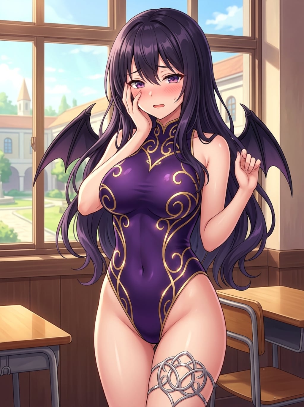 サキュバス学院のサキュバスたち♡ 2枚目