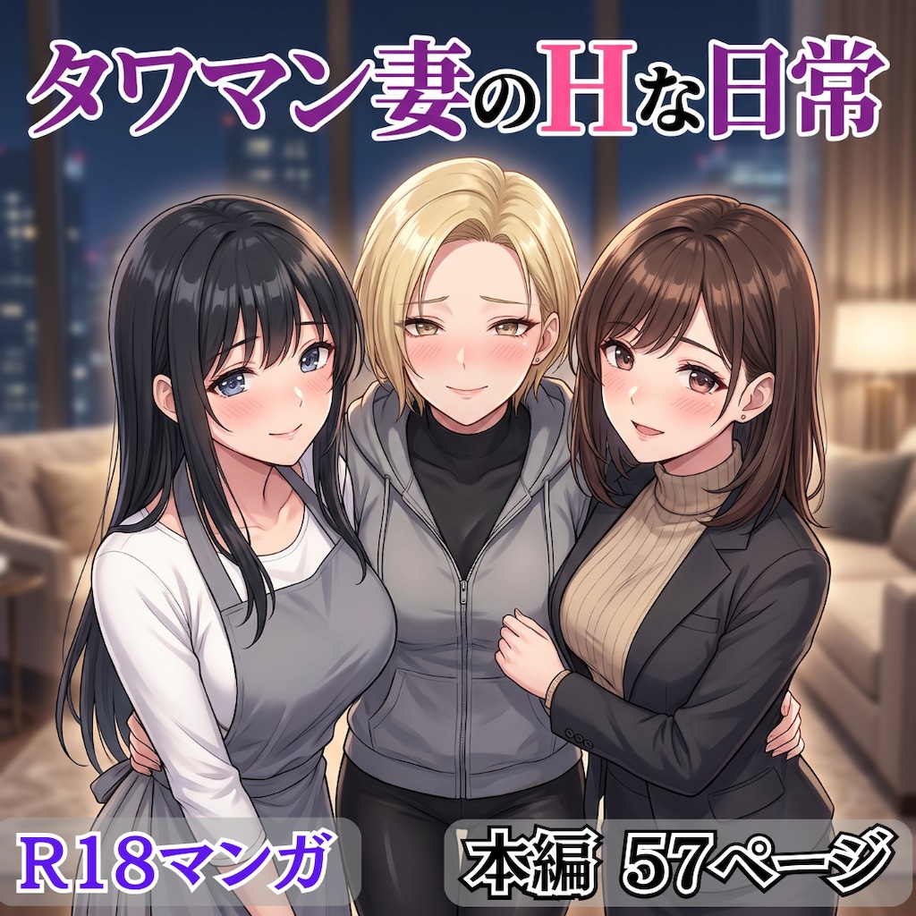 タワマン妻のHな日常 1枚目