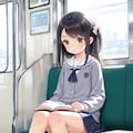 朝のいたずら電車 2枚目
