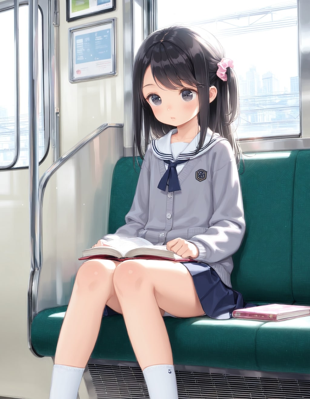 朝のいたずら電車 2枚目