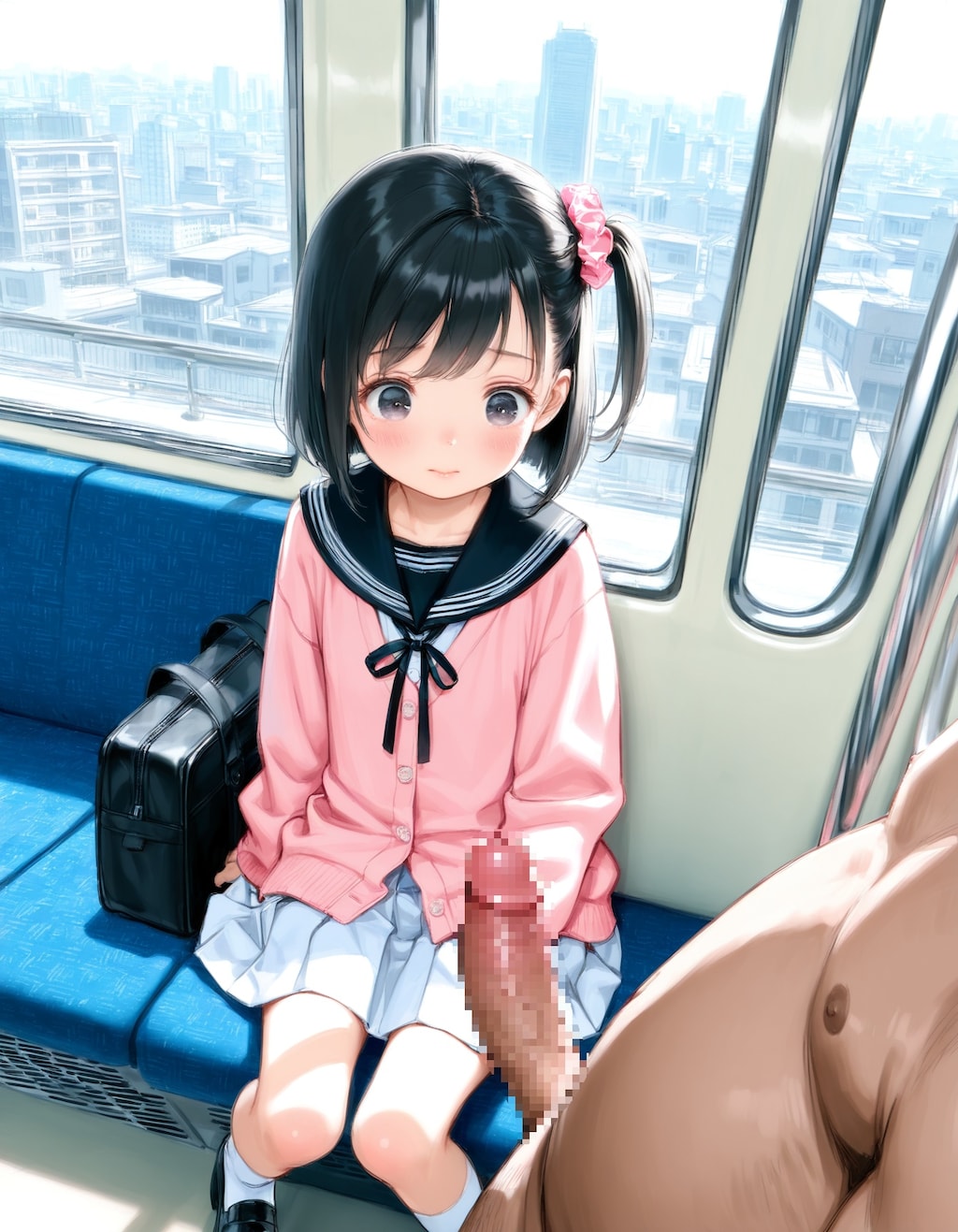 朝のいたずら電車 3枚目
