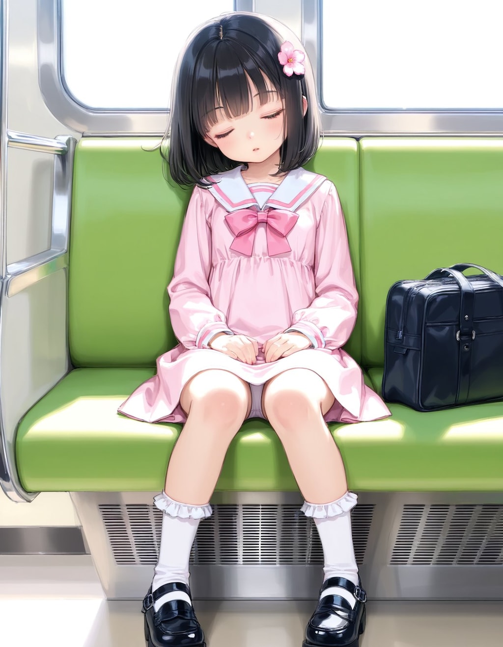 制服のかわいい後輩ちゃんで徹底的に性欲処理をしてみた！ 3枚目