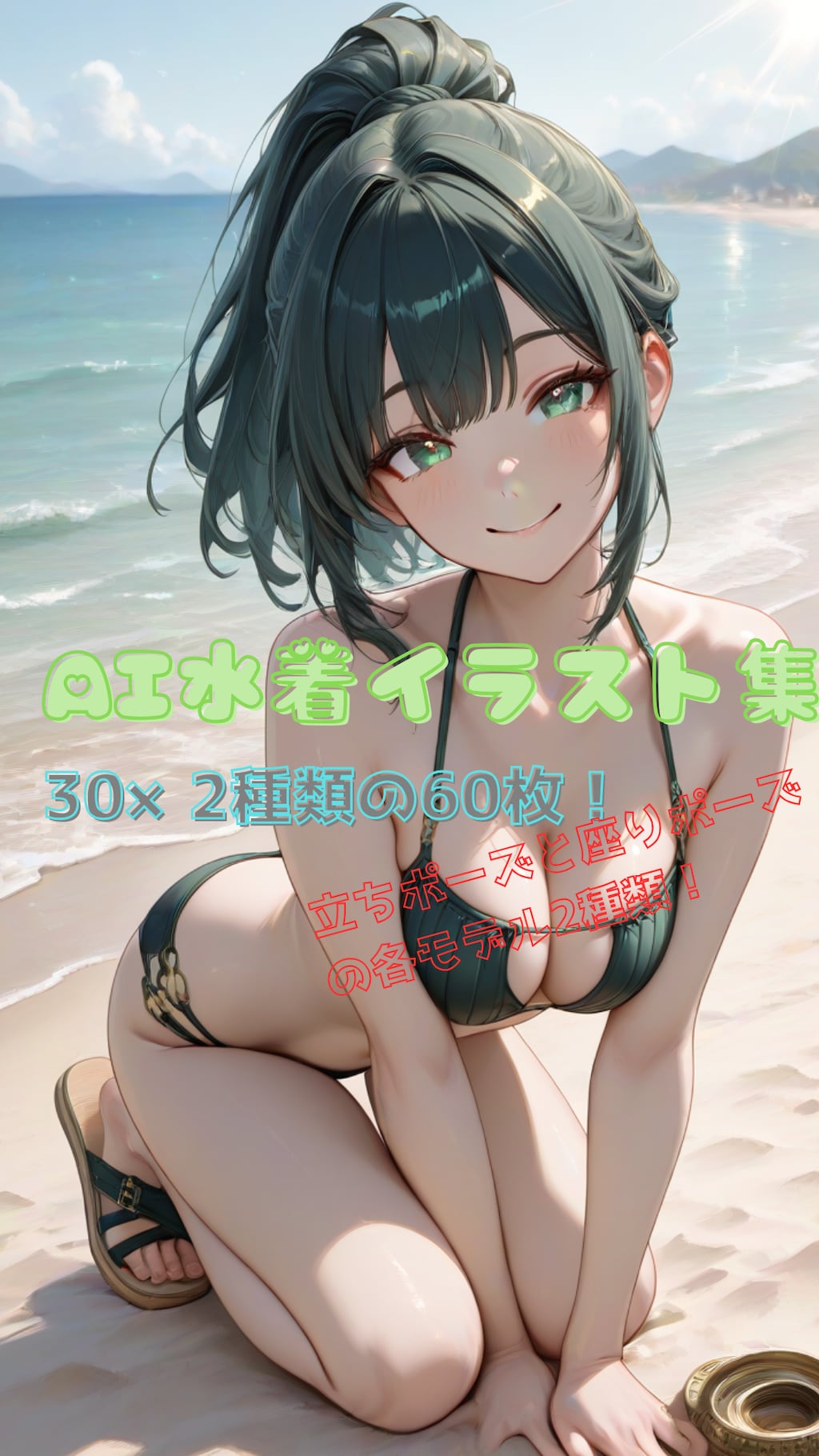 AI水着イラスト集 1枚目