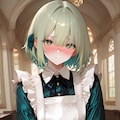 恥じらうメイドさんイラスト集 4枚目