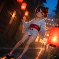 あの娘と夏夜の思い出 -浴衣露出の記録-（高画質423枚） 2枚目