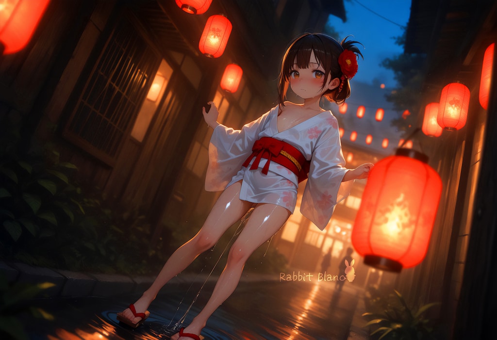 あの娘と夏夜の思い出 -浴衣露出の記録-（高画質423枚） 2枚目