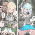 敵兵に犯されるエルフ騎士団と王国の美女たち 2枚目