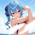 ビーチですいちゃん 1枚目