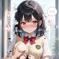黒髪女子にパンツを見せてもらった+イタズラ 8枚目