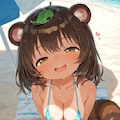 夏だ! タヌキさんのお尻で遊ぼう!! 2枚目