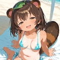 夏だ! タヌキさんのお尻で遊ぼう!! 3枚目