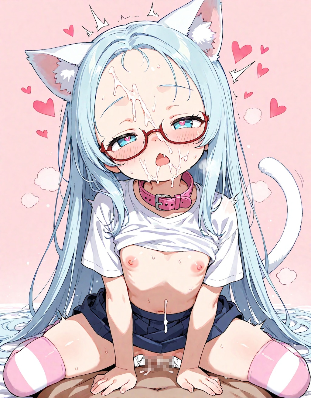 メ〇〇キ猫ちゃんおぱんつみせて 9枚目