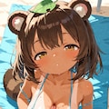 夏だ! タヌキさんのお口で遊ぼう!! 8枚目