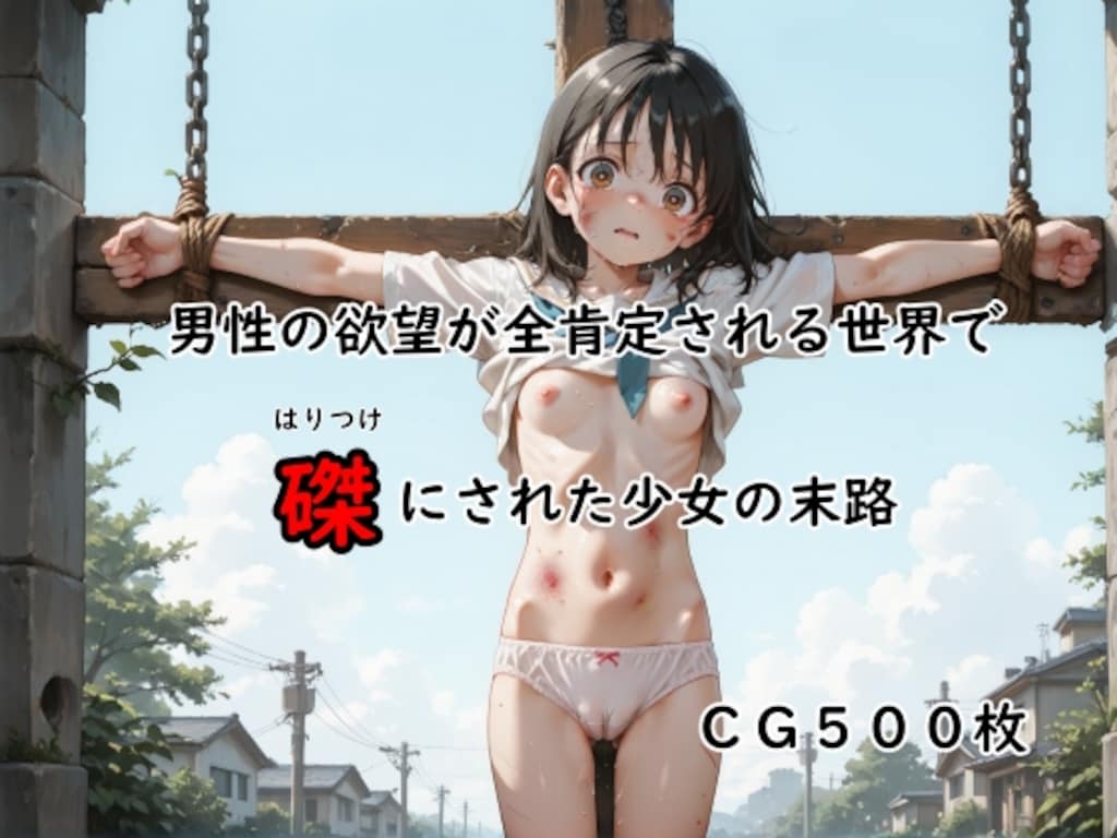 男性の欲望が全肯定される世界で磔にされた少女の末路 1枚目