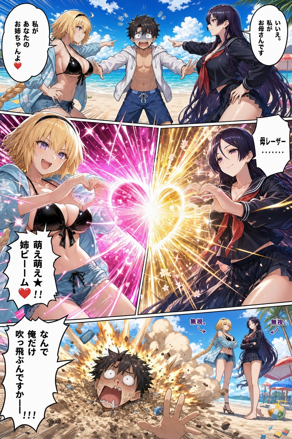 FGO　姉ビームVS母レーザー 8枚目