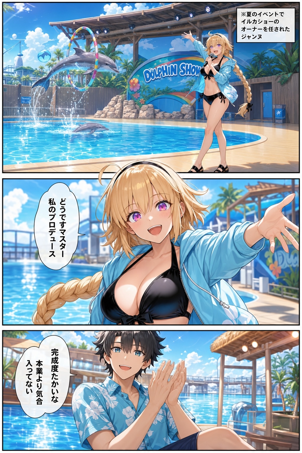 FGO　姉ビームVS母レーザー 2枚目