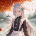 中華ファンタジーの女装メイド 4枚目