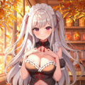 ハロウィンのメイド 2枚目