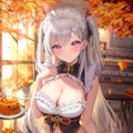 ハロウィンのメイド 4枚目