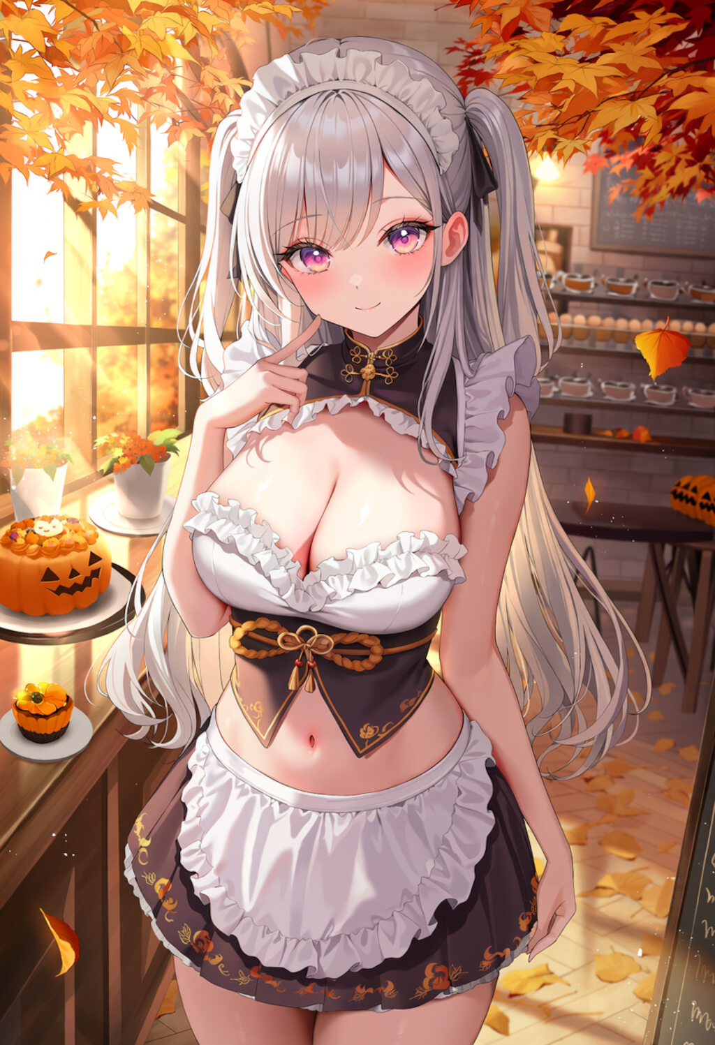 ハロウィンのメイド 4枚目