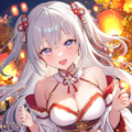 和風の美少女 3枚目