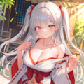 銀髪の巫女30枚セット 1枚目