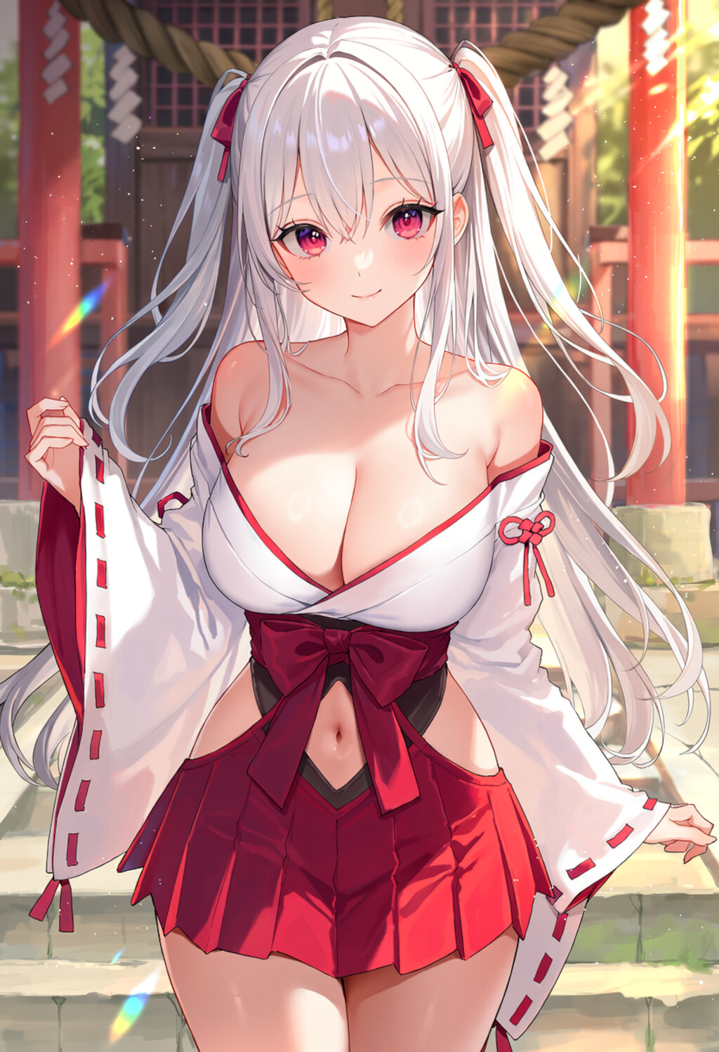 銀髪の巫女30枚セット 2枚目