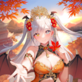 オレンジの中華ファンタジーの皇女 1枚目