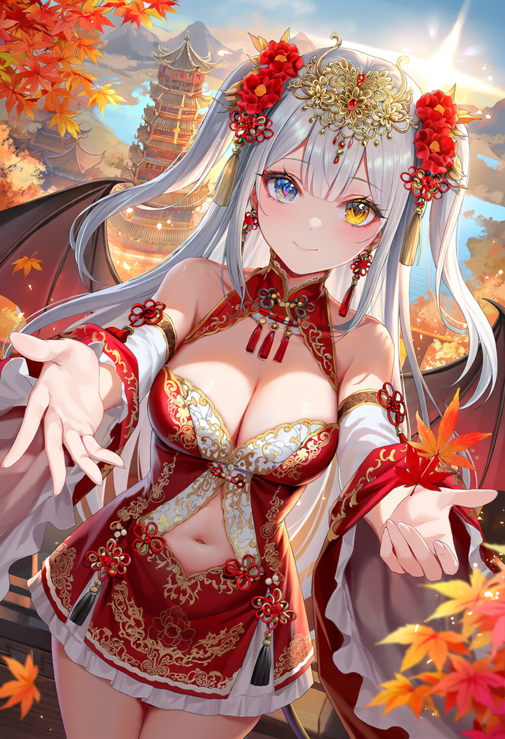 中華ファンタジーの悪魔の皇女 3枚目