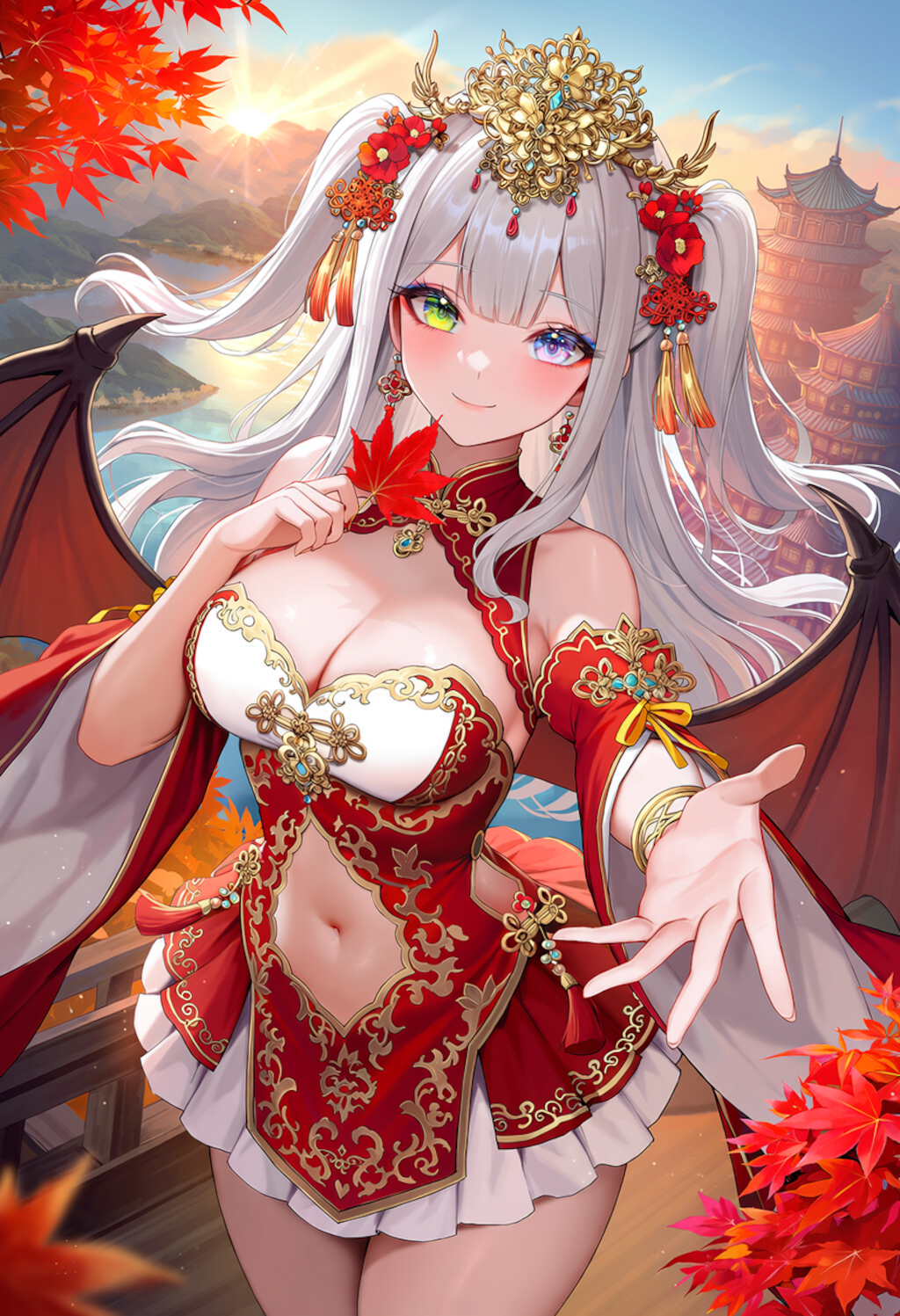 中華ファンタジーの悪魔の皇女 4枚目