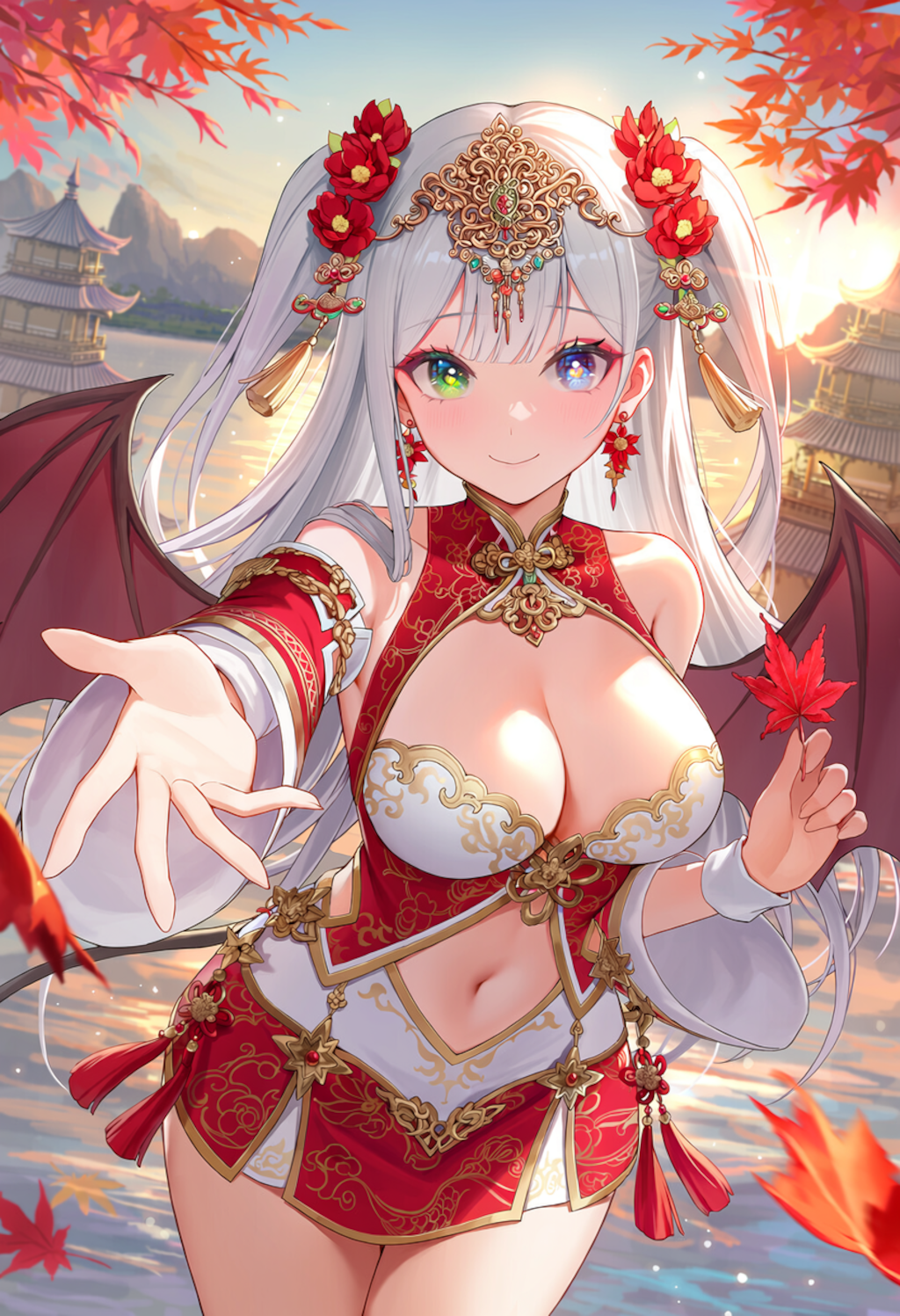 中華ファンタジーの悪魔の皇女 2枚目