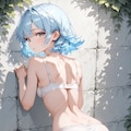 葵 - 白い壁 - ヌードイラスト集 11枚目