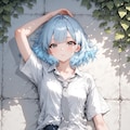 葵 - 白い壁 - ヌードイラスト集 3枚目