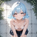 葵 - 白い壁 - ヌードイラスト集 5枚目