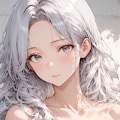 紫苑 - 白い壁 - ヌードイラスト集 1枚目