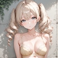 紬 - 白い壁 - ヌードイラスト集 4枚目