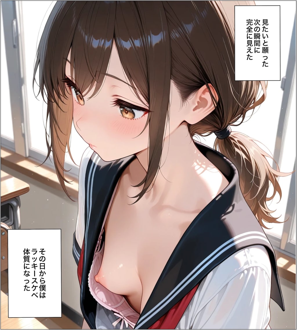 ラッキースケベ漫画1巻　160ページ 4枚目