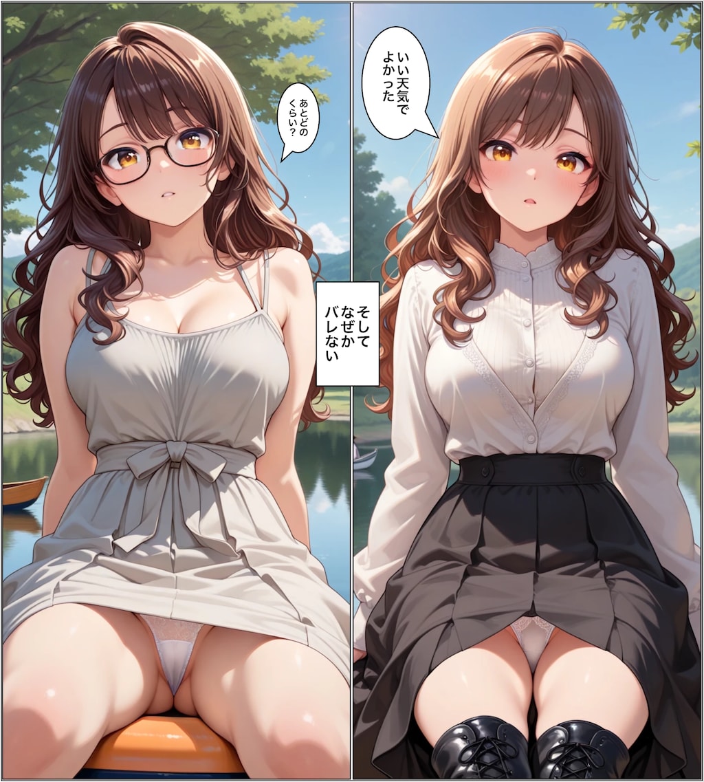 パンチラ漫画　1巻174ページ 4枚目