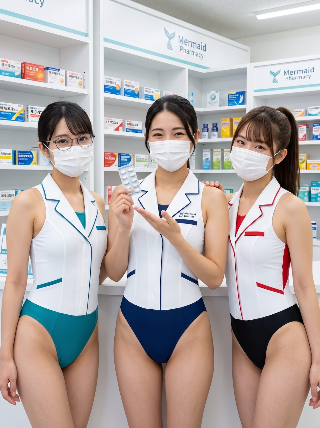水着薬剤師の写真集 4枚目