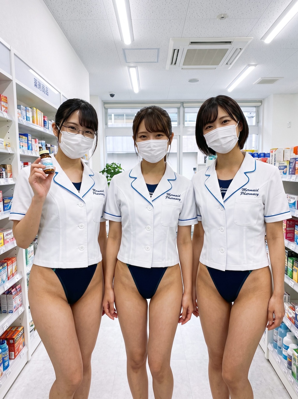 水着薬剤師の写真集 3枚目