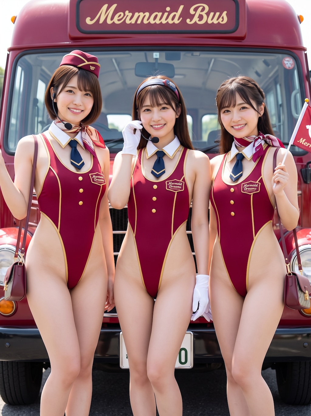 水着バスガイド写真集 9枚目