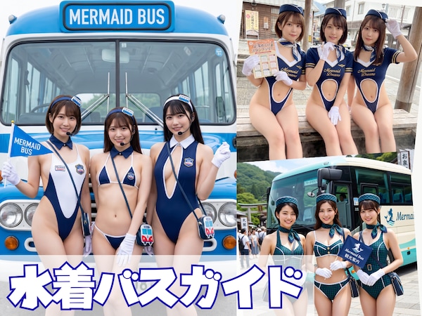 水着バスガイド写真集