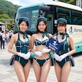 水着バスガイド写真集 11枚目