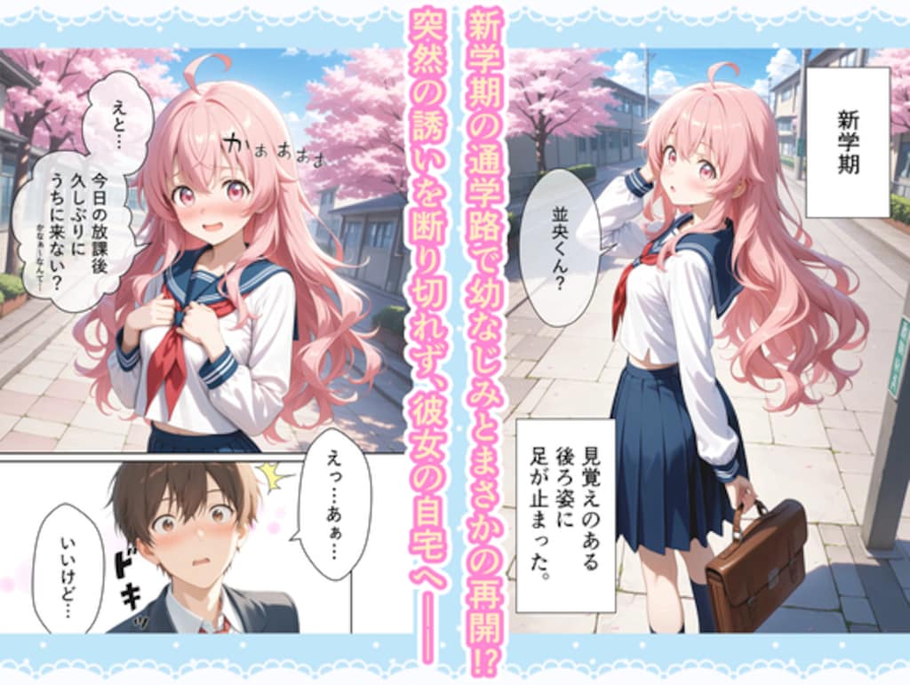 再会した幼なじみが自宅に誘ってきてめちゃくちゃセックスした話 3枚目
