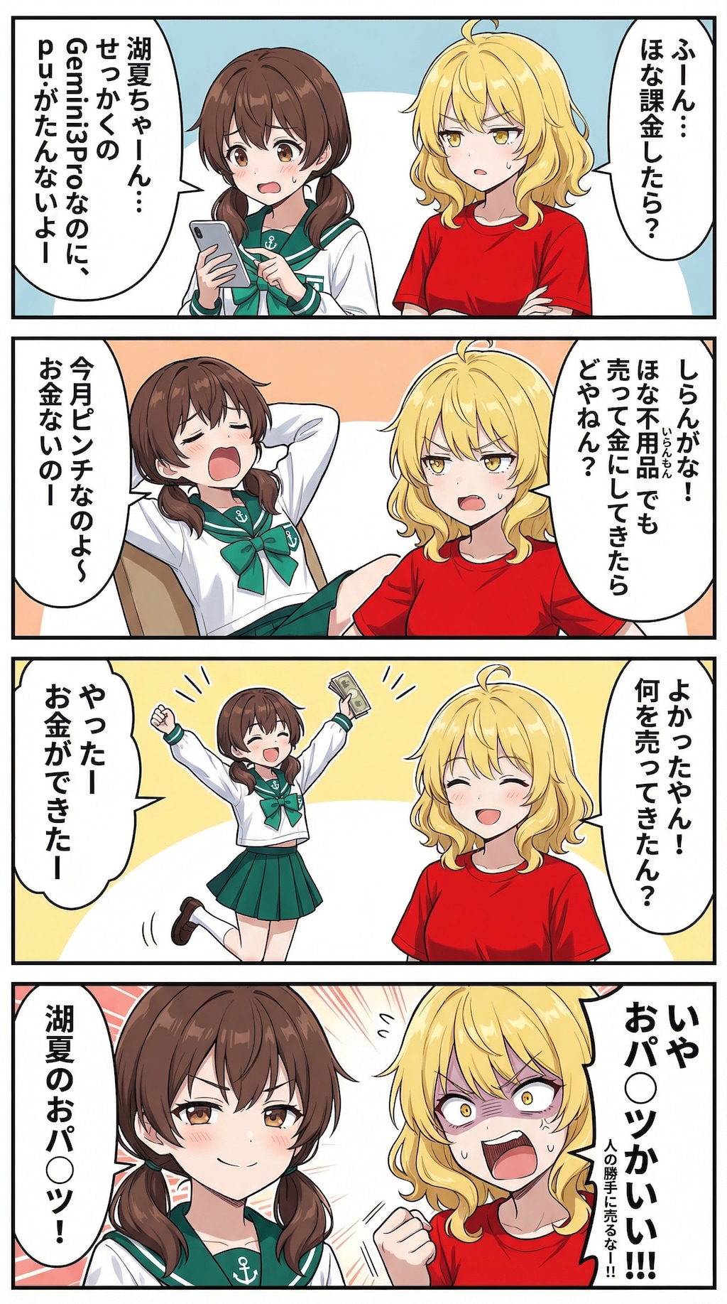 aquarium 4コマ漫画劇場① 2枚目