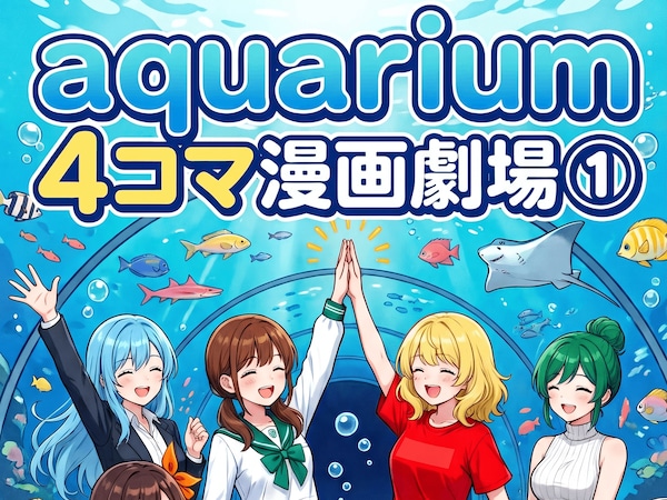 aquarium 4コマ漫画劇場①