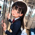 電車で出会ったJKを… 3枚目