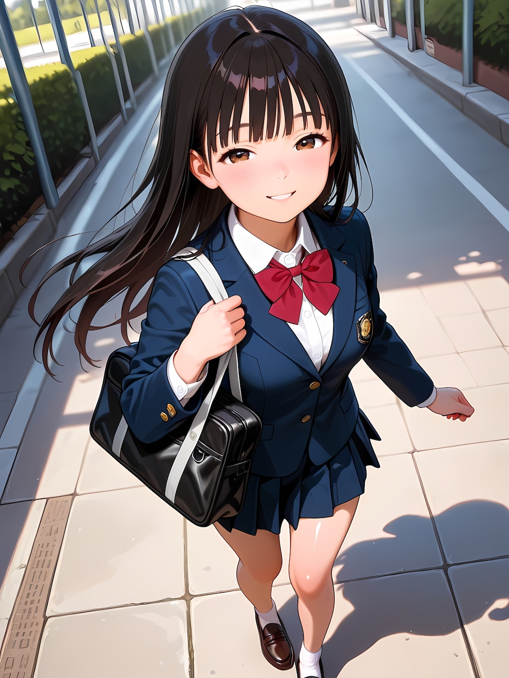 電車で出会ったJKを… 2枚目