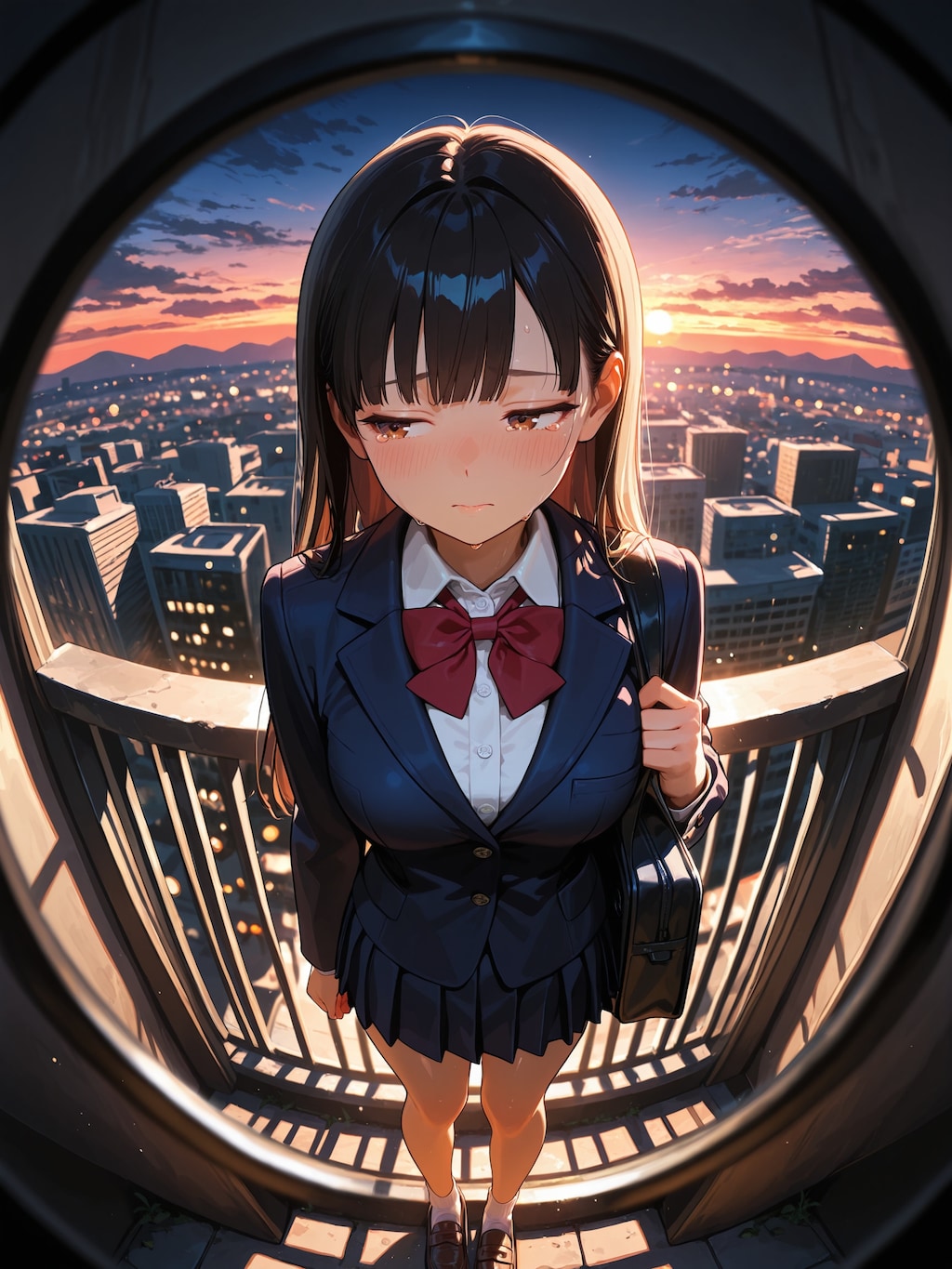 電車で出会ったJKを… 9枚目